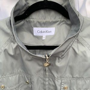 Calvin Klein Lightweight Zip Front Windbreaker